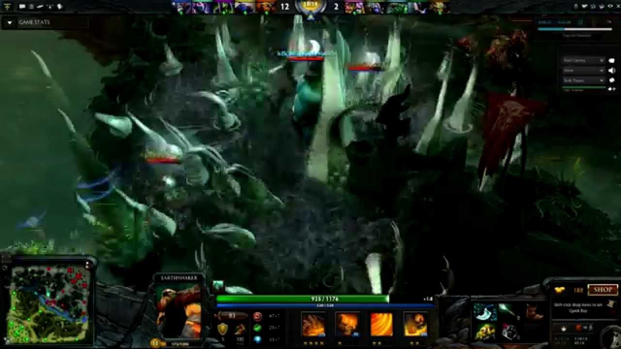 Earthshaker being earthshaker