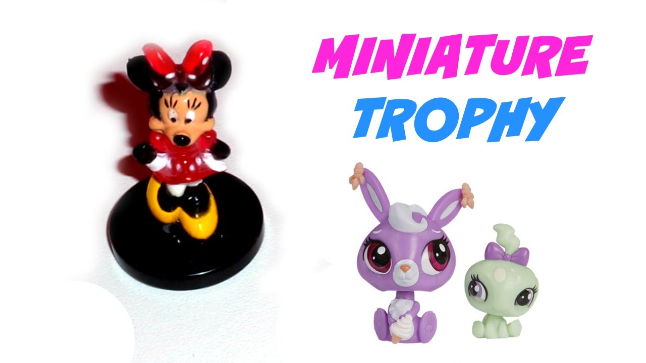 DIY Miniature Trophy - How to Make LPS Crafts, Doll Stuff & Dollhouse Things