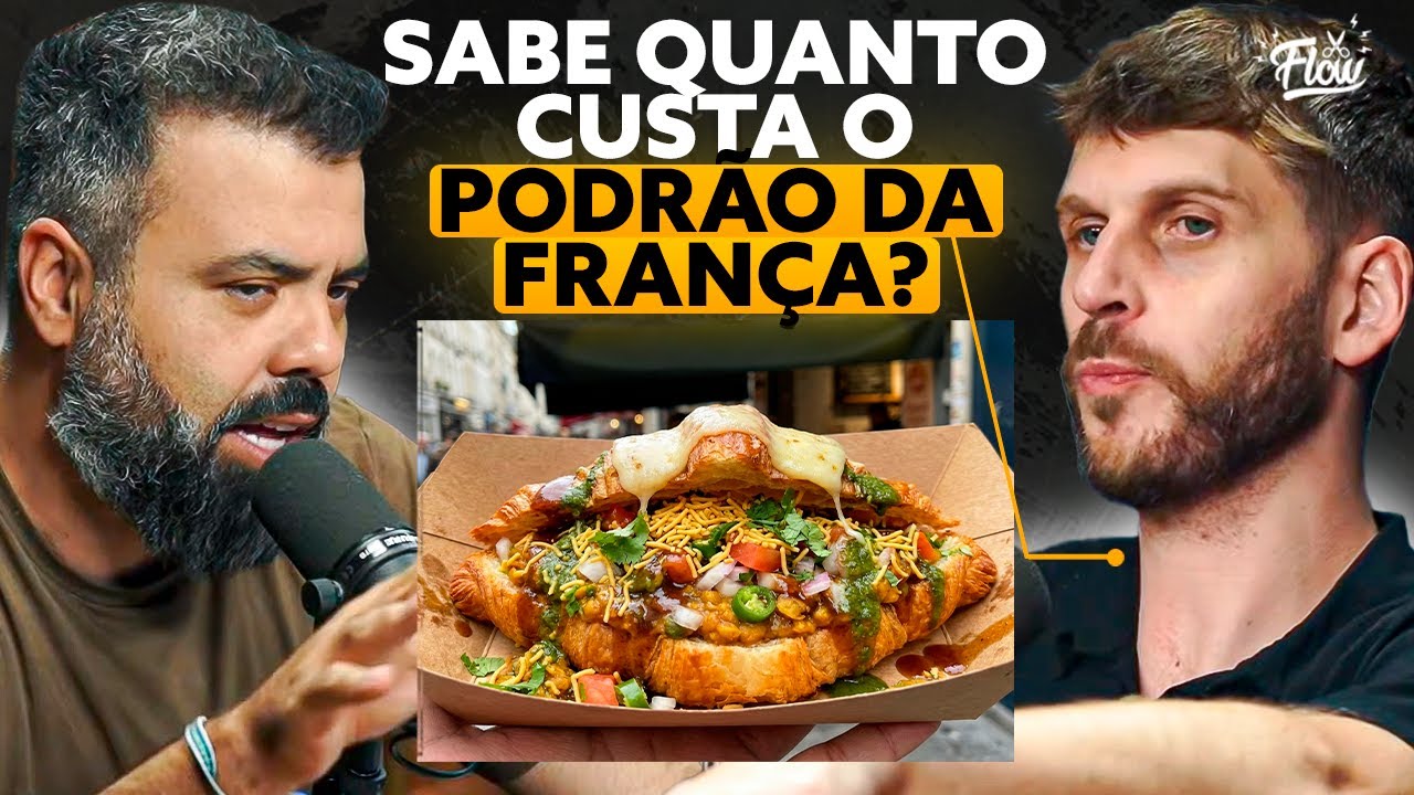 BRASIL X FRANÇA: CHOQUE CULTURAL de comida de RUA [com Paul Cabannes]