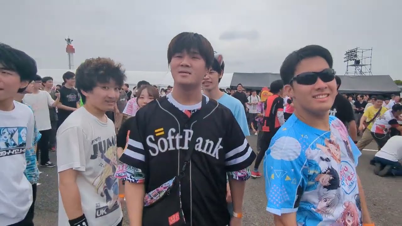 2024年4月29日肉フェス(DJシーザー&IKE、ワンピース、スラムダンク）