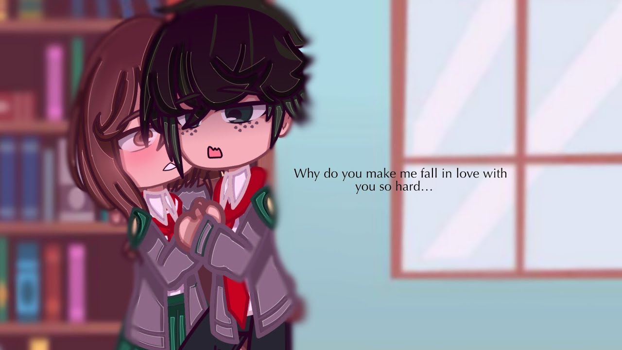 Deku is jealous 🫢 || 💚IzuOcha💖 || Gacha Club || •LilacRii•