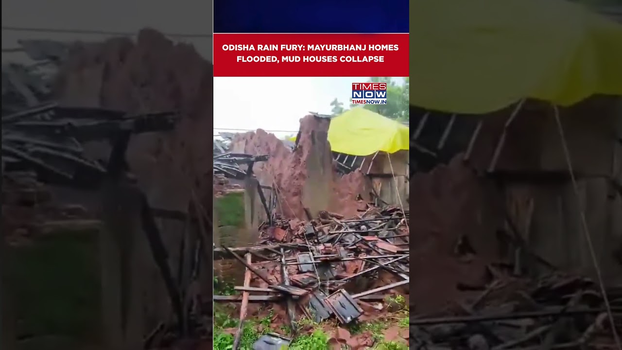 Odisha: Heavy Rains Wreak Havoc In Mayurbhanj As Water Enters Homes | Watch #shorts