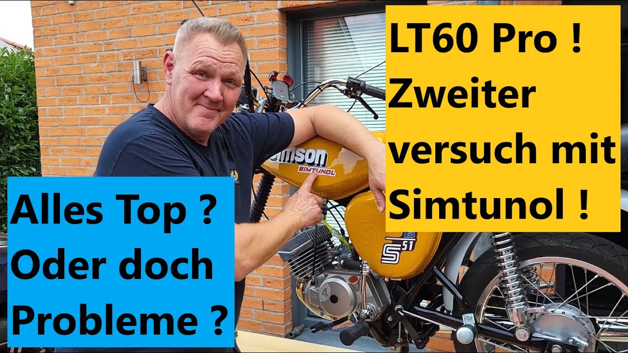 LT60 Pro 2.ter Versuch nach 450 km.Jetzt alles ok mit Simtunol Öl ? Oder doch Probleme ?