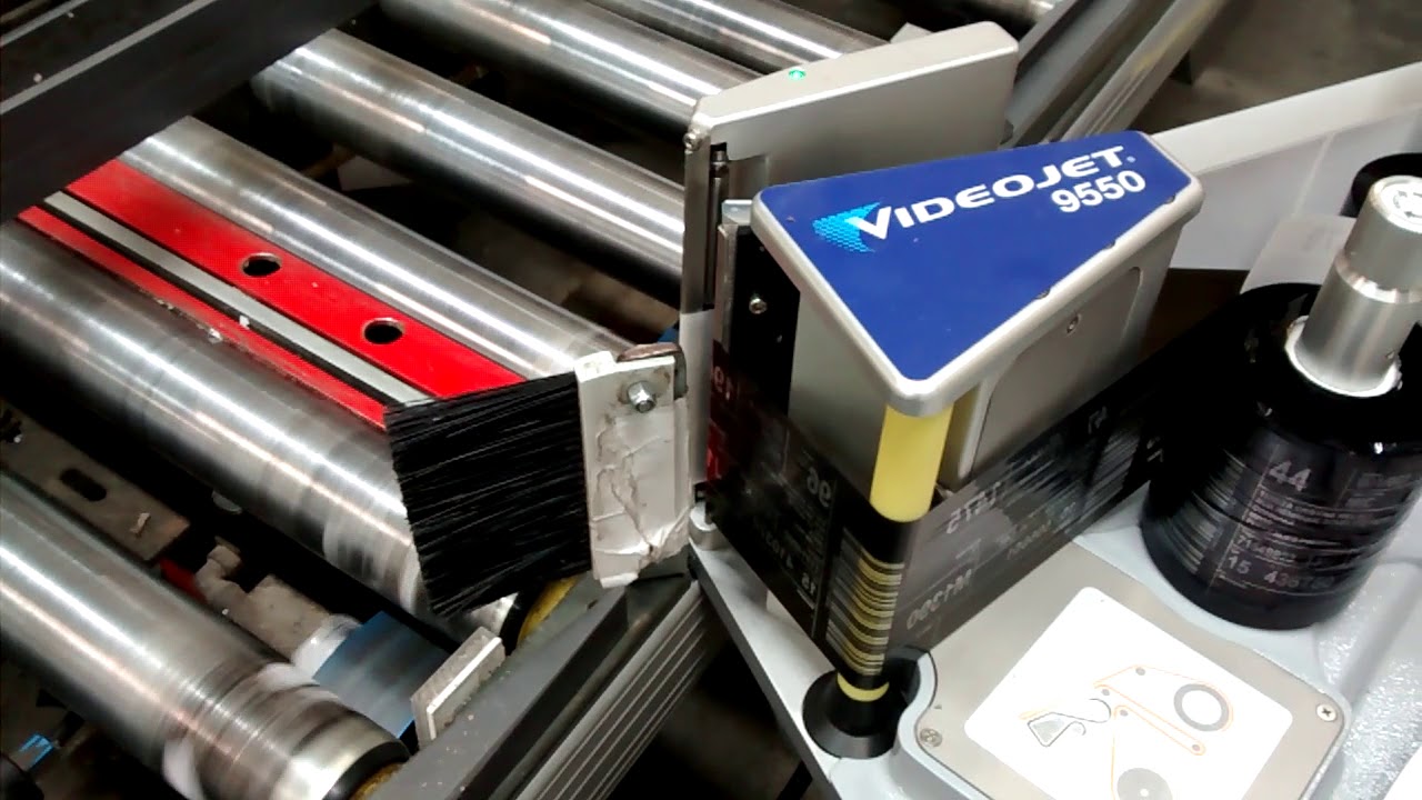 Videojet 9550 Side labelling