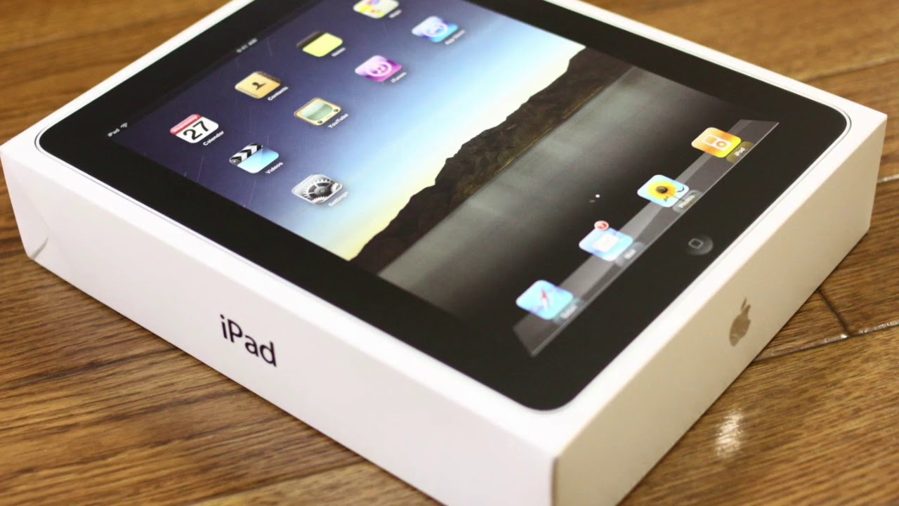 IPAD 1G 2010. RETRO TABLET. STEVE JOBS