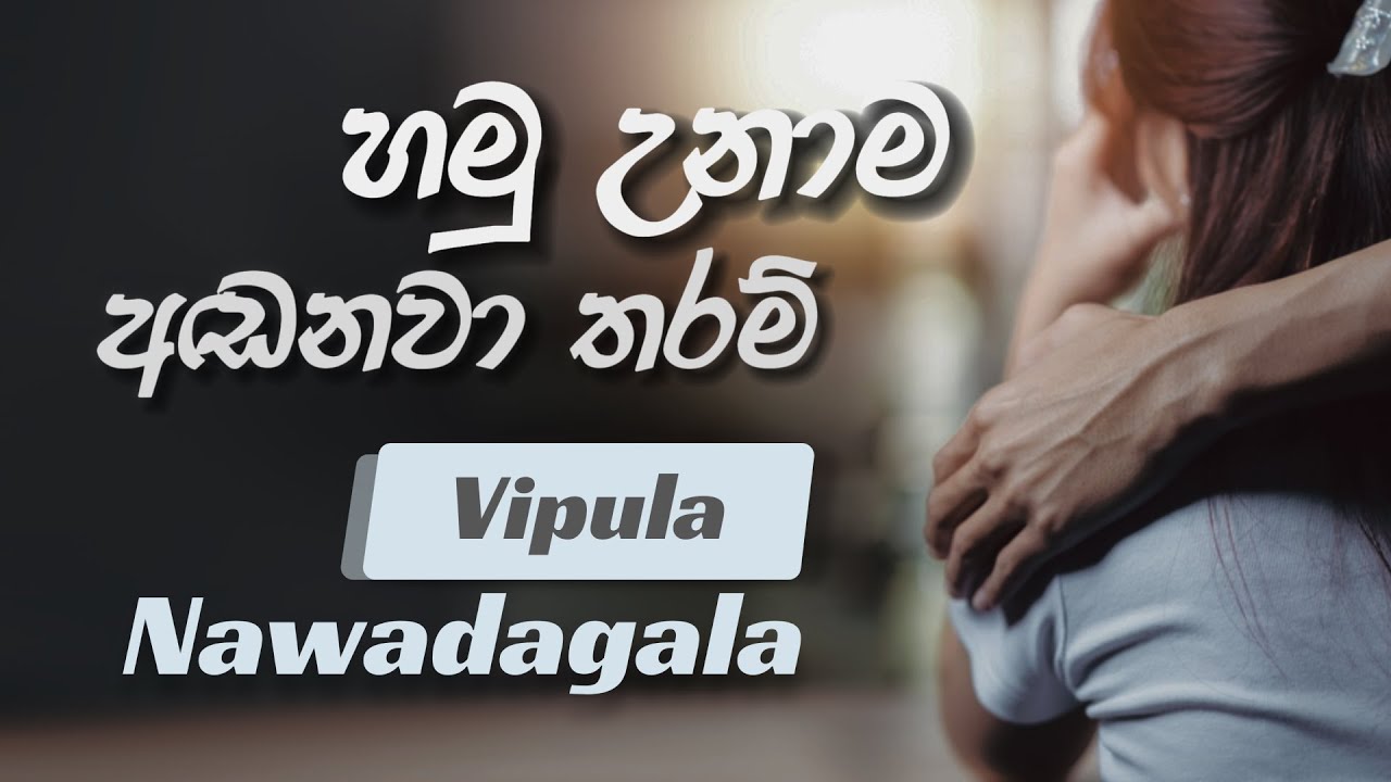 හමු උනාම අඬනවා තරම්.. ( Vipula Nawadagala )