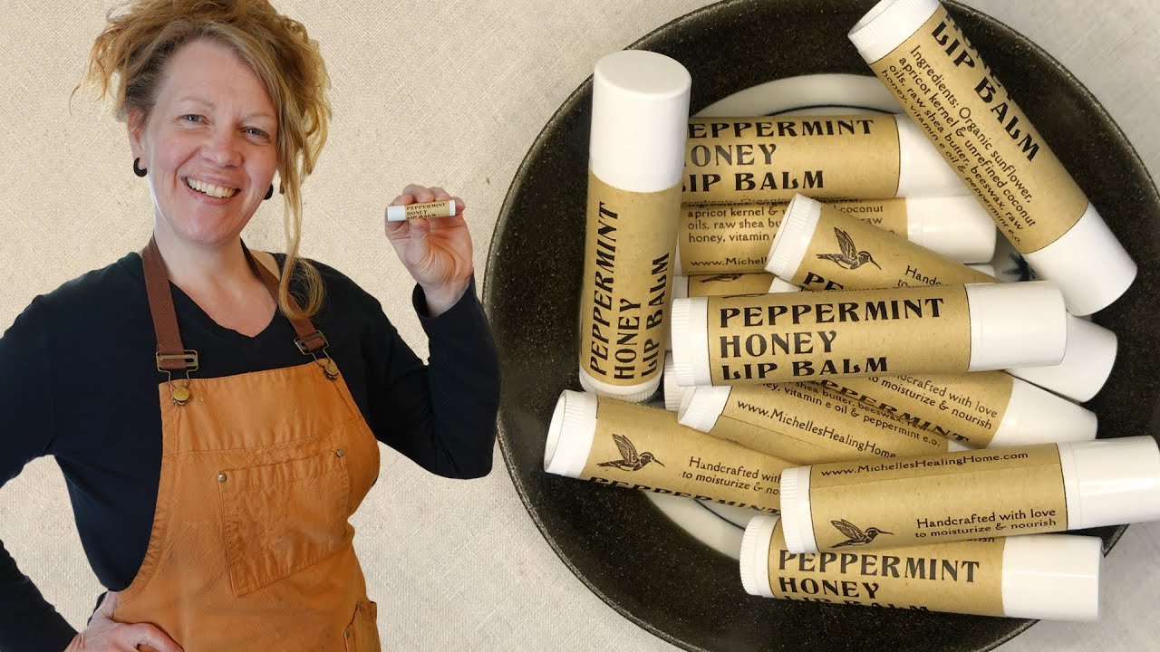 How To Make Peppermint Honey Lip Balm