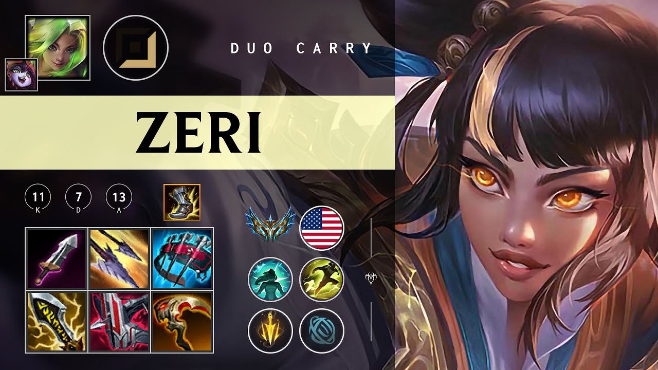 Zeri ADC vs Ahri - NA Challenger Patch 26.03