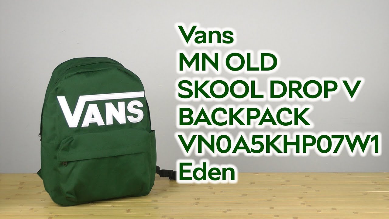 Розпаковка Vans MN OLD SKOOL DROP V BACKPACK VN0A5KHP07W1 Eden