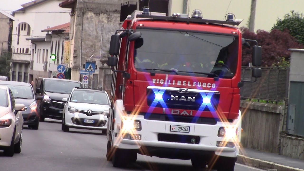 [PNEUMATIC SIREN] APS MAN TGM VIGILI DEL FUOCO BUSTO IN SIRENA (Gorla minore)