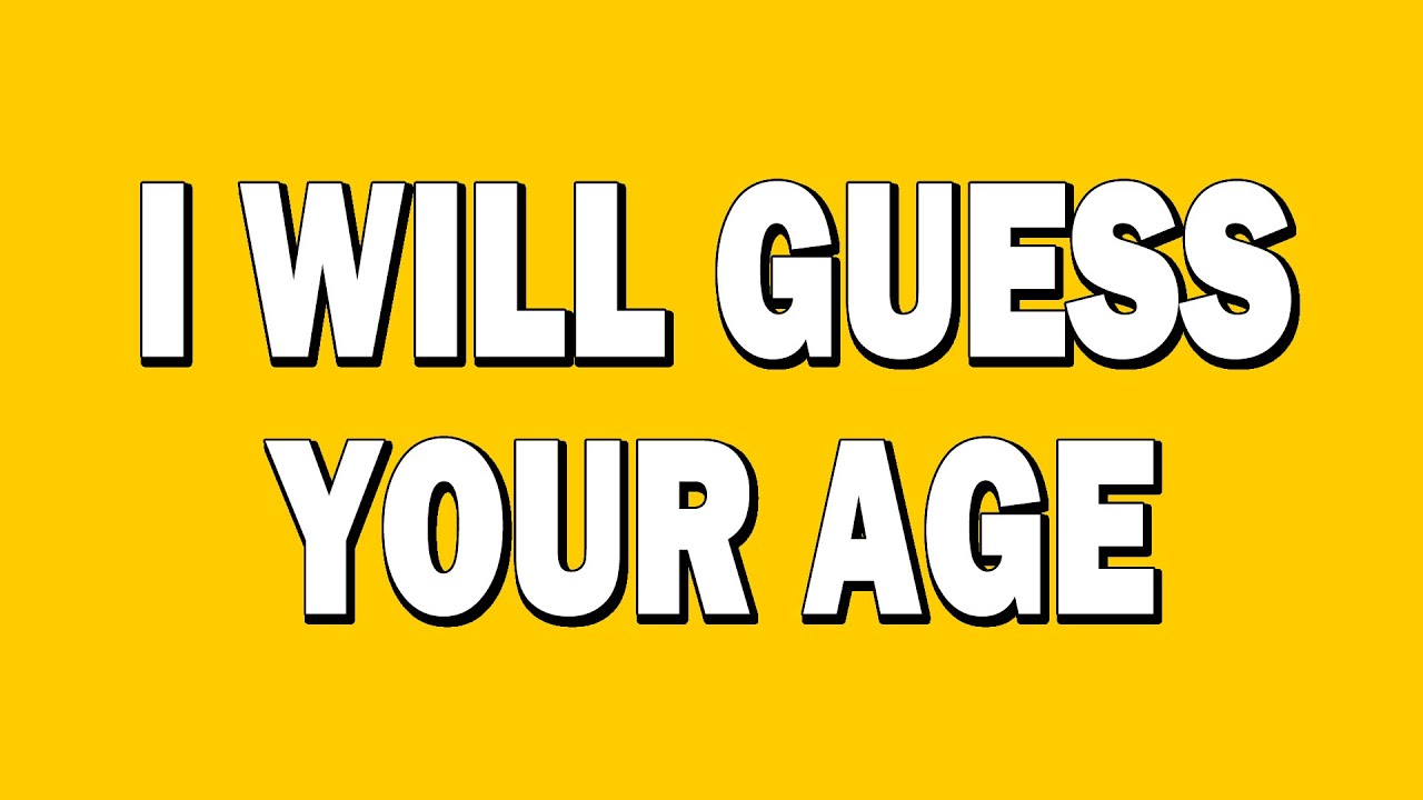 I'll Guess Your Age in This Video | Mental Age Personality Quiz