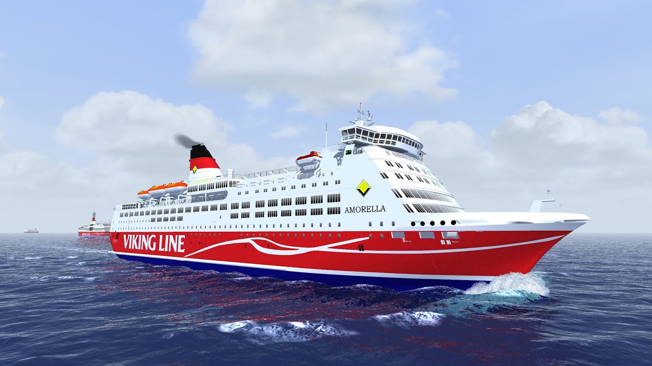 VSNG Viking Line Amorella from Helsinki to Stockholm