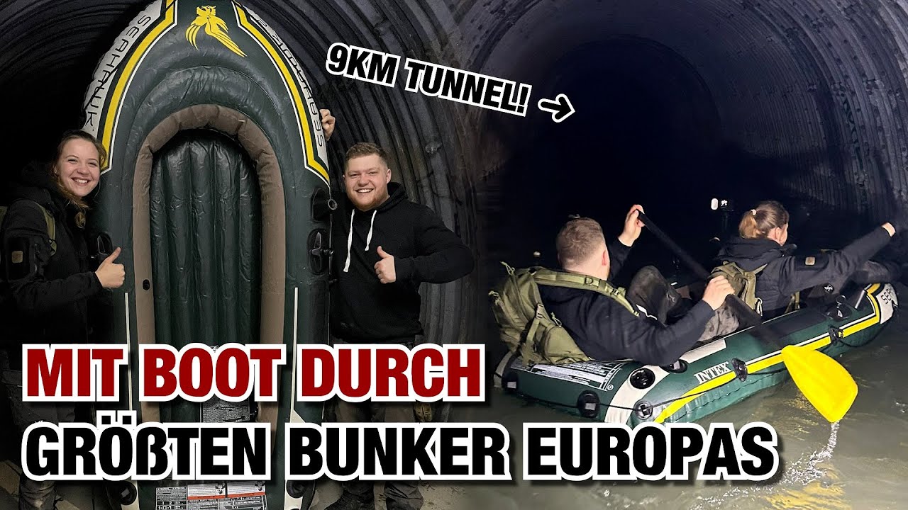Fast abgesoffen! Größter Bunker Europas mit @LoreenaUnterwegs - Lost Place | Urbex
