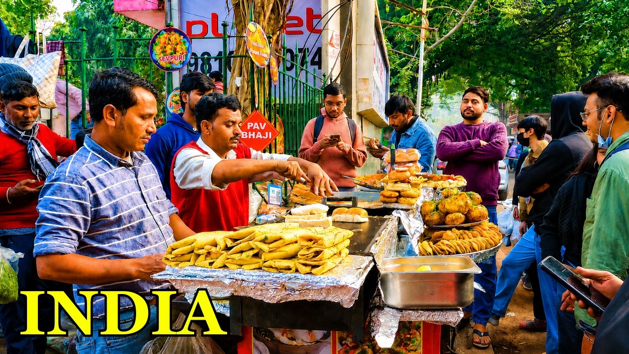 🇮🇳 The Most Chaotic Shopping Street in India | Real Street Life Documentary