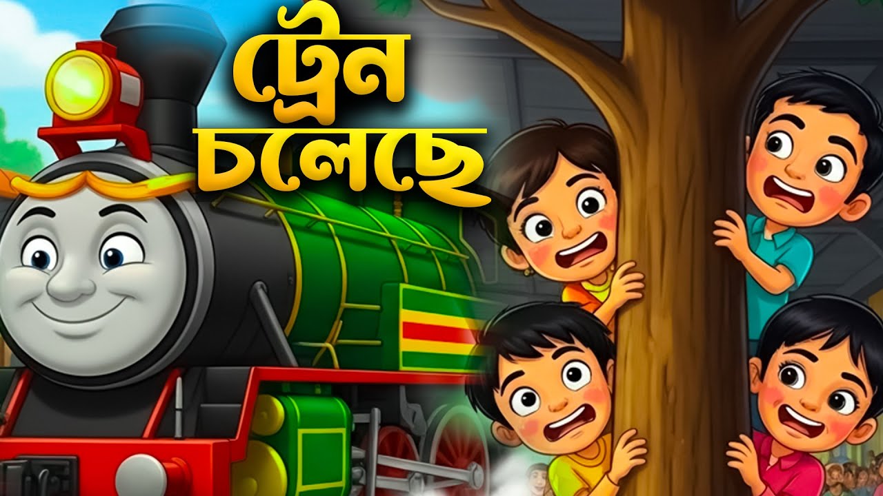 Jhaka Jhak Train Choleche | Traner Bari Koi | Bengali Nursery Rhymes & Kids Songs | শিশু ভুবন