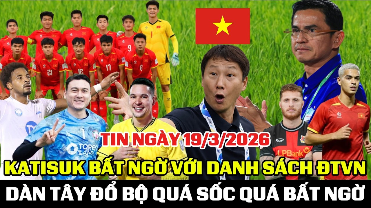 KIATISUK BẤT NGỜ VỚI DANH SÁCH ĐT VIỆT NAM, DÀN TAY ĐỔ BỘ QUÁ SỐC QUÁ BẤT NGỜ