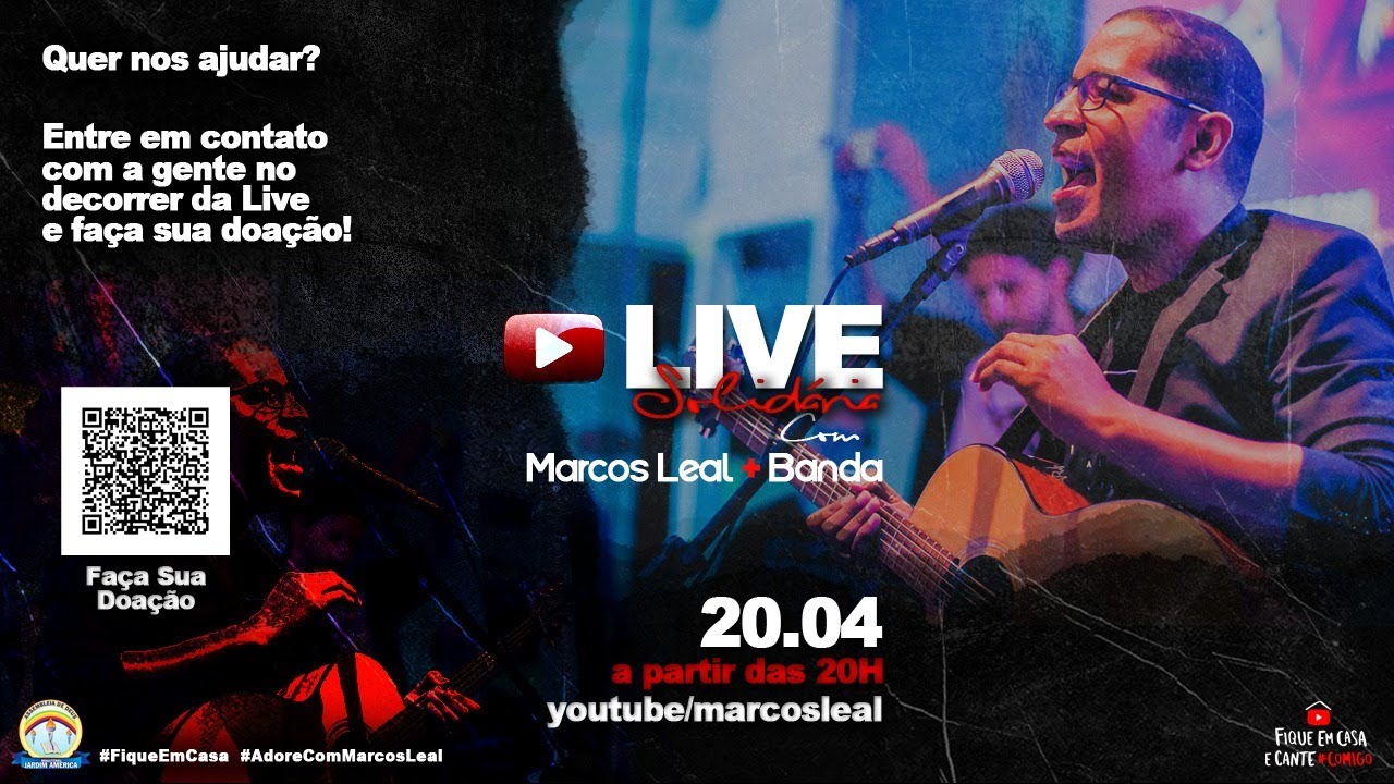 Live Marcos Leal  | #FiqueEmCasa e Cante #Comigo - #CanteComMarcosLeal