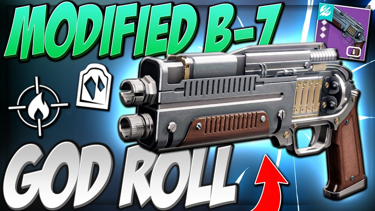 Модифицированный пистолет B-7 — БОЖЕСТВЕННЫЙ (Бог-бросок в PvE) | Destiny 2 Renegades
