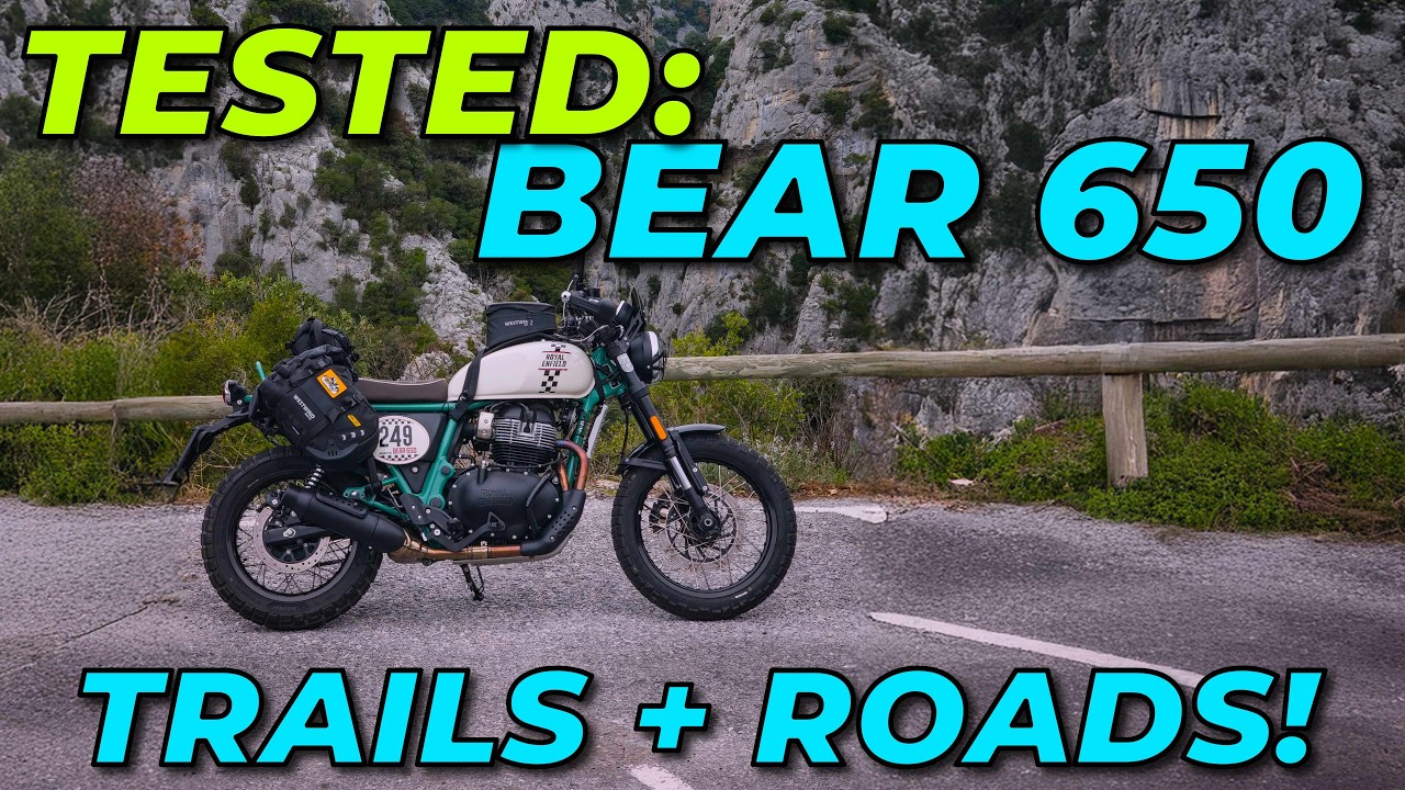 Обзор Royal Enfield Bear 650 2025 года: настоящее приключение или нет?