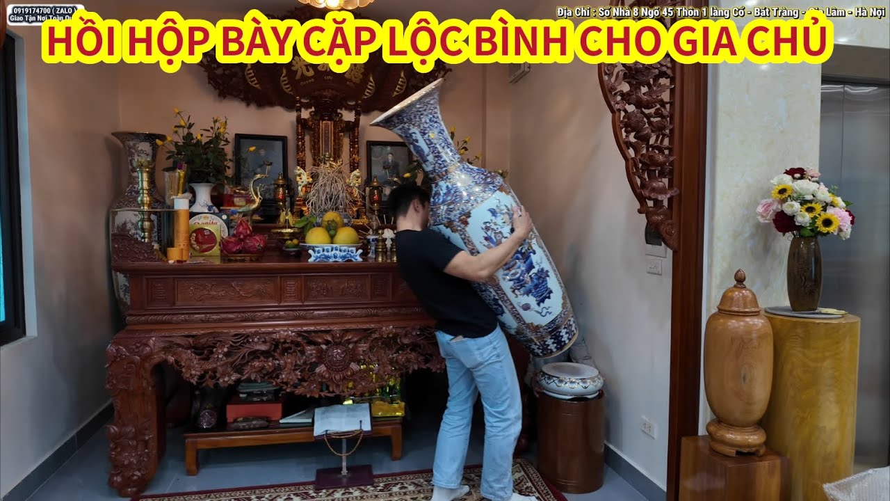 HỒI HỘP QUÁ TRÌNH BÀN GIAO CẶP LỘC BÌNH VỀ VỚI GIA CHỦ #gomsucaocap #dothocungcaocap