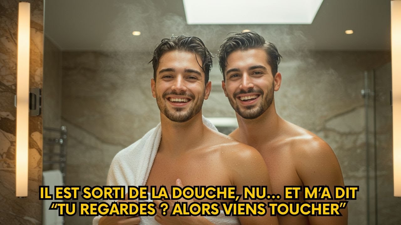 Il est sorti de la douche, nu… et m’a dit “Tu regardes ? Alors viens toucher” | Histoire Gay