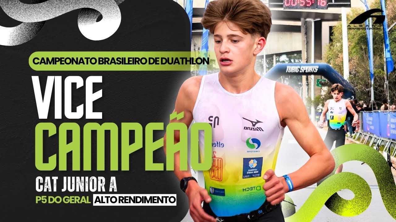 🔥 🏆 Davi Albano brilha no Duathlon Brasileiro | 🥈Vice-Campeão Júnior A!!