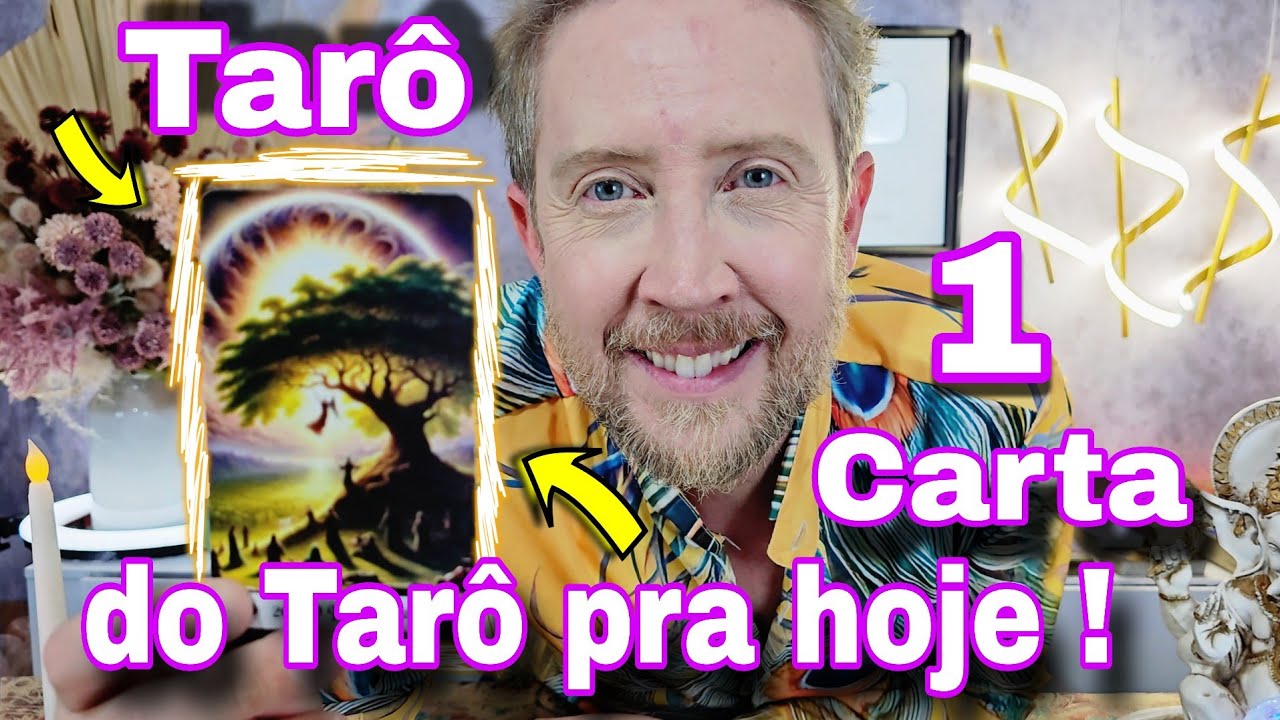 1 CARTA DO TAR&Ocirc; PARA SEU DIA DE HOJE ! TAR&Ocirc; DE HOJE ! rei do or&aacute;culo hoje, buba taro hoje