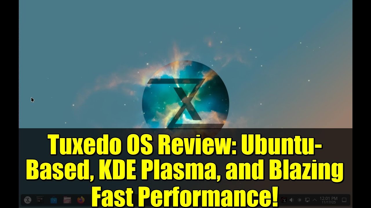 Tuxedo OS Review: Ubuntu-Based, KDE Plasma, and Blazing Fast Performance!