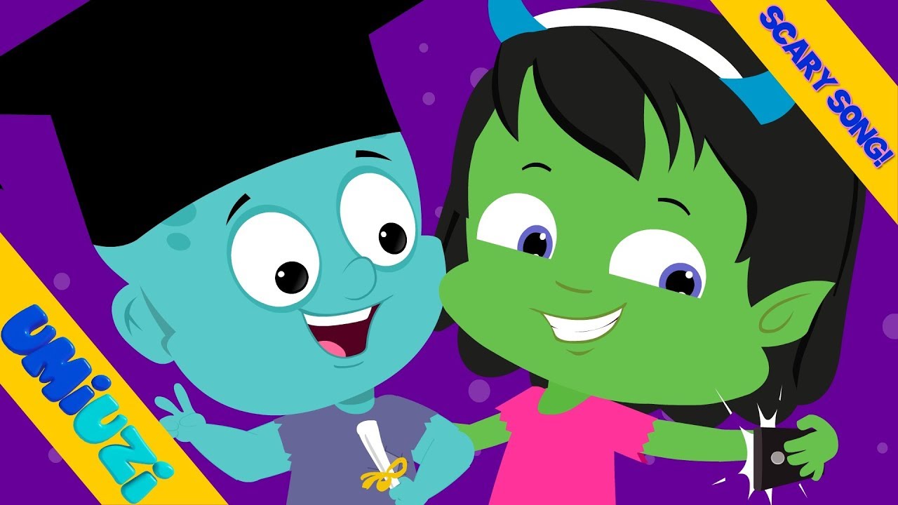 Umi Uzi | Monster School | Original Song | Halloween Nursery Rhymes | Kids Songs
