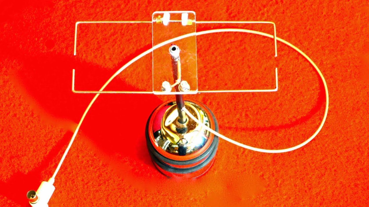 DVBT Selbstbau Antenne mit hohem Gewinn, Deutsch