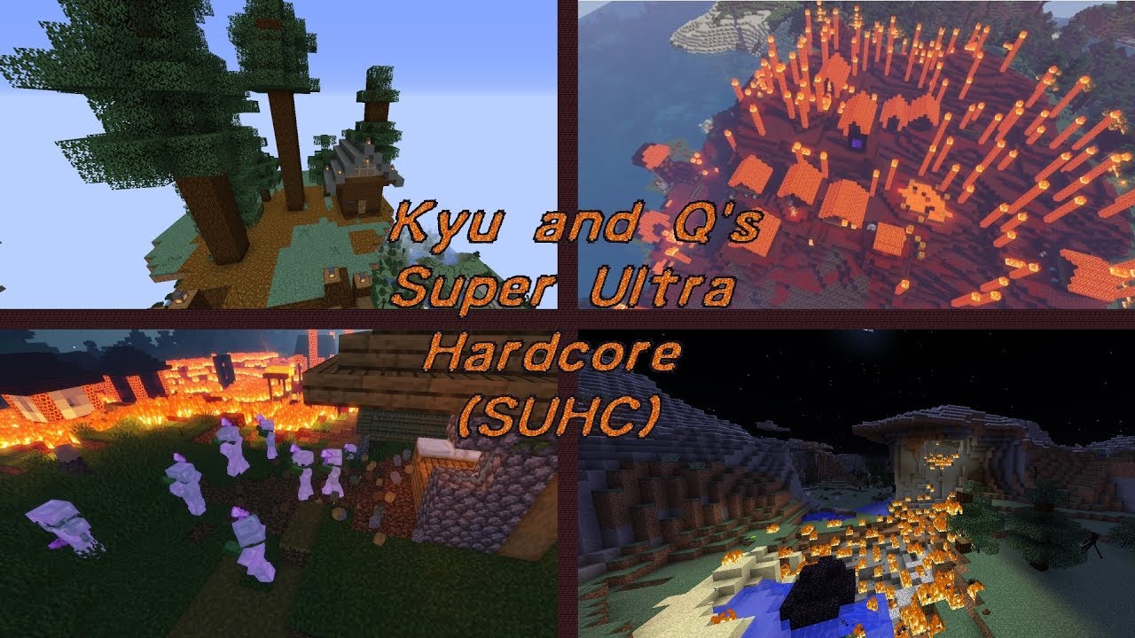(Minecraft 1.16.4 Datapack) Kyu and Q's SUHC[Harder survival, Structures]