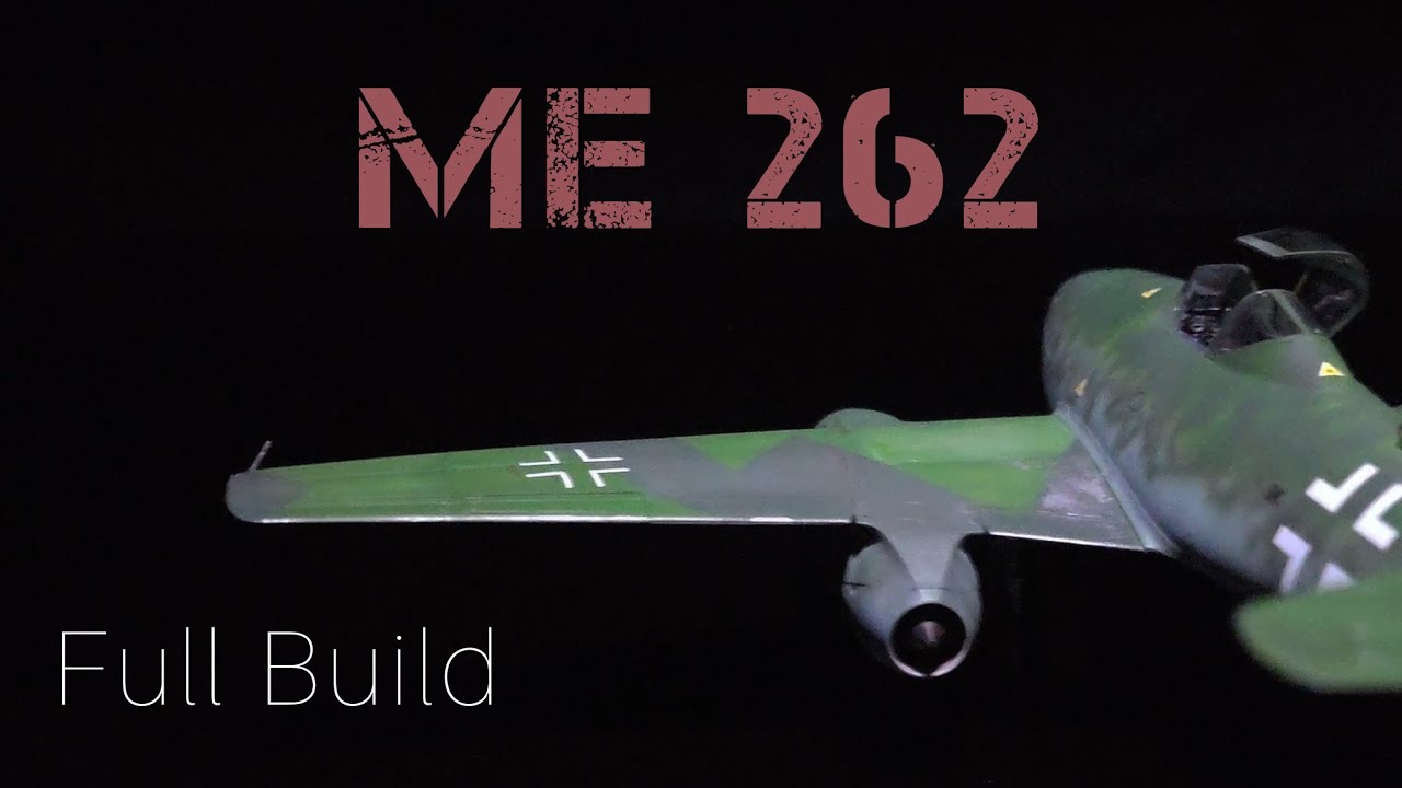 Tamiya ME 262 Full Build #airbrush #satisfying