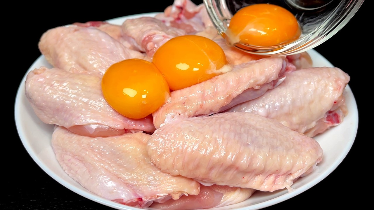 ❗️ Не готовьте куриные крылышки, пока не увидите этот рецепт! Очень вкусно, я готовлю его каждый ден