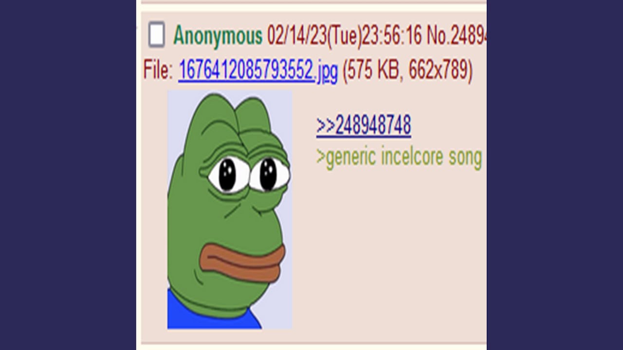 Generic Incelcore Song