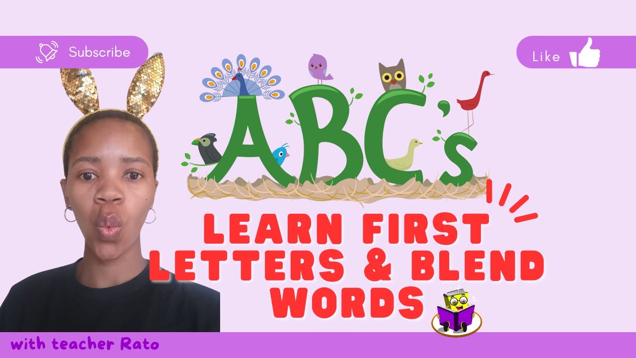 Learn First Letter Sounds & Blending Words with Teacher Rato | Phonics Lesson for Kids