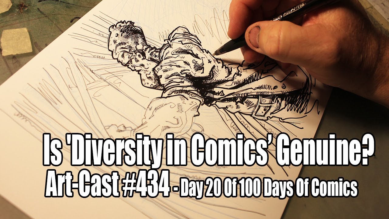 Day 20 / Is Richard Meyer AKA  'Diversity In Comics' Genuine?