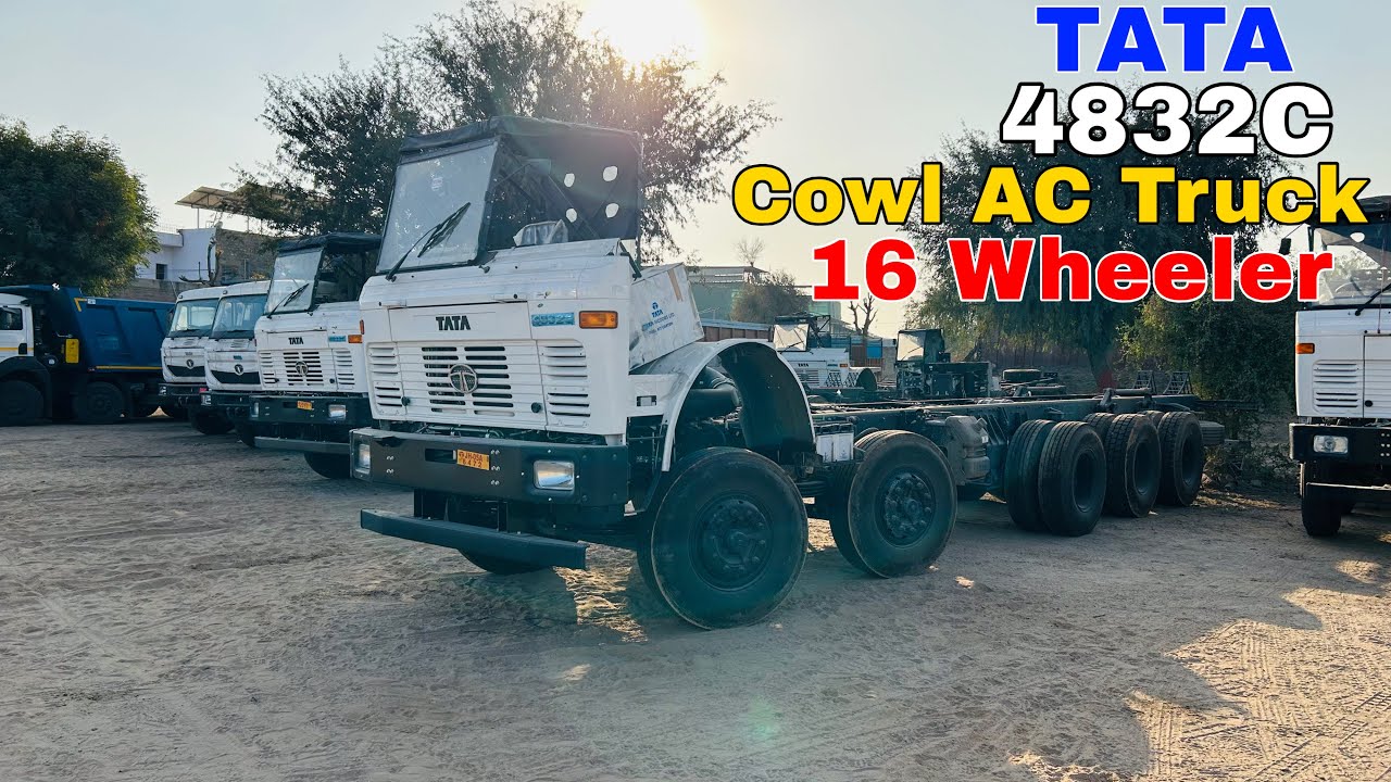 Tata LPT 4832C Cowl AC BS6 16 Wheeler Truck 2026 Model (Price, Features, Mileage)