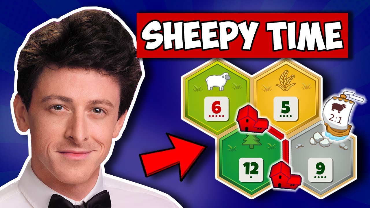 This Catan Sheep Port Strategy Is INSANE