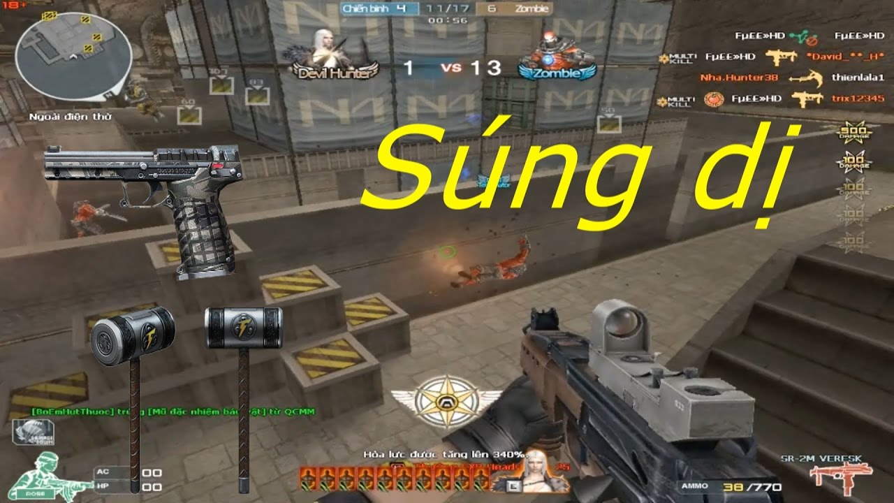 [ Bình Luận CF ] Anh em của TMP : SR-2M VERESK - Tiền Zombie v4