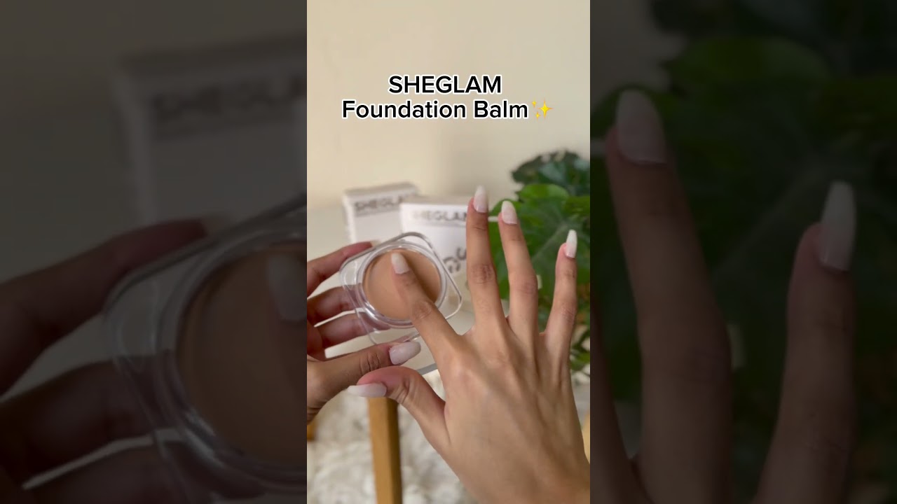 Unboxing sheglam foundation balm #shorts