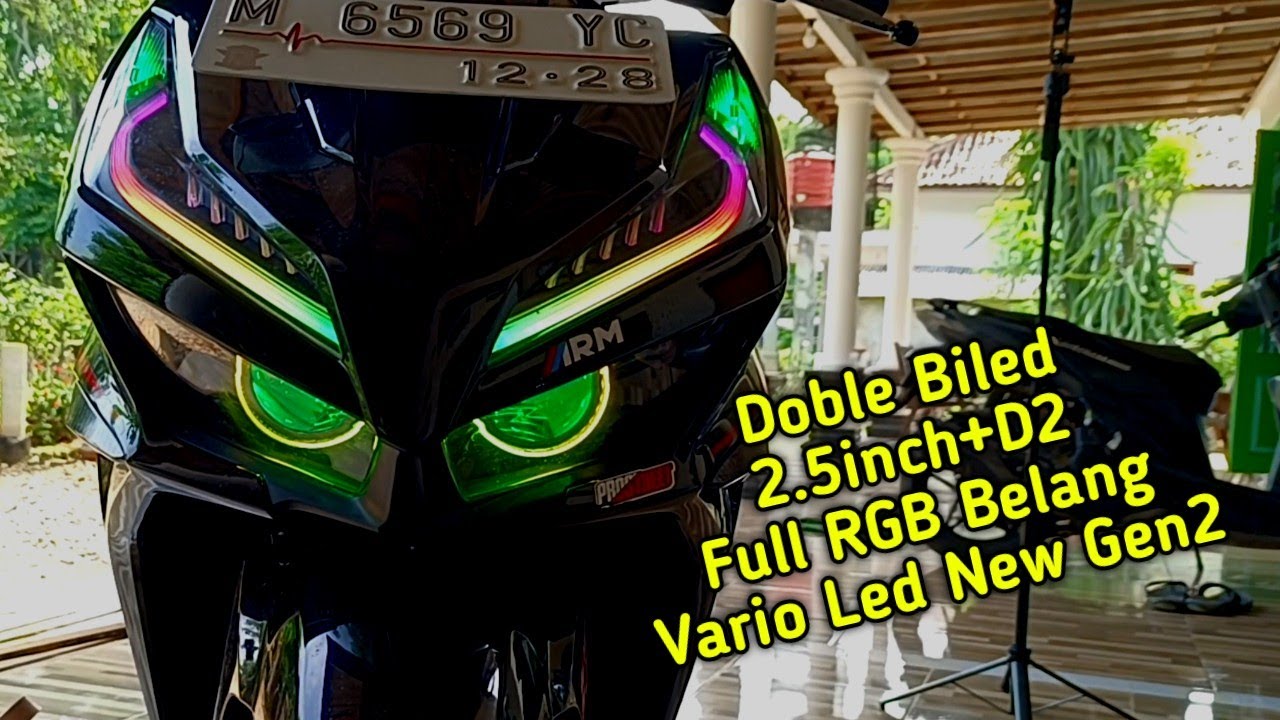 Doble Biled2.5inch+D2Full RGB BelangVario Led New Gen2