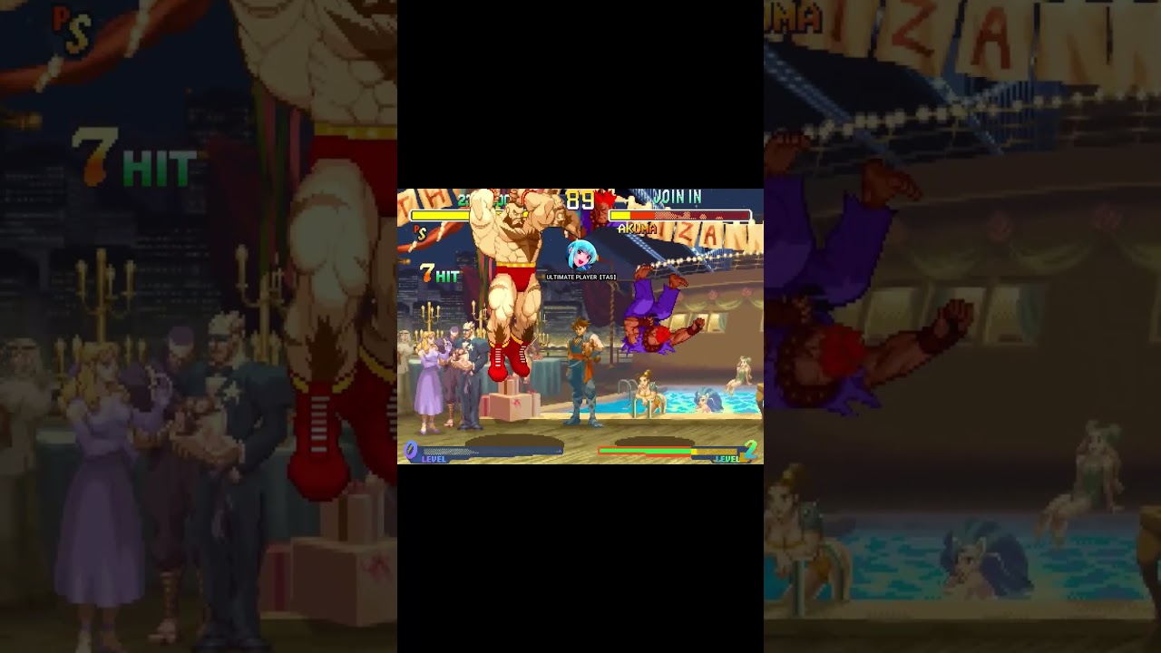 STREET FIGHTER ALPHA 2 - ZANGIEF COMBOS #tas #ultimateplayer #streetfighter #zangief #gaming #games