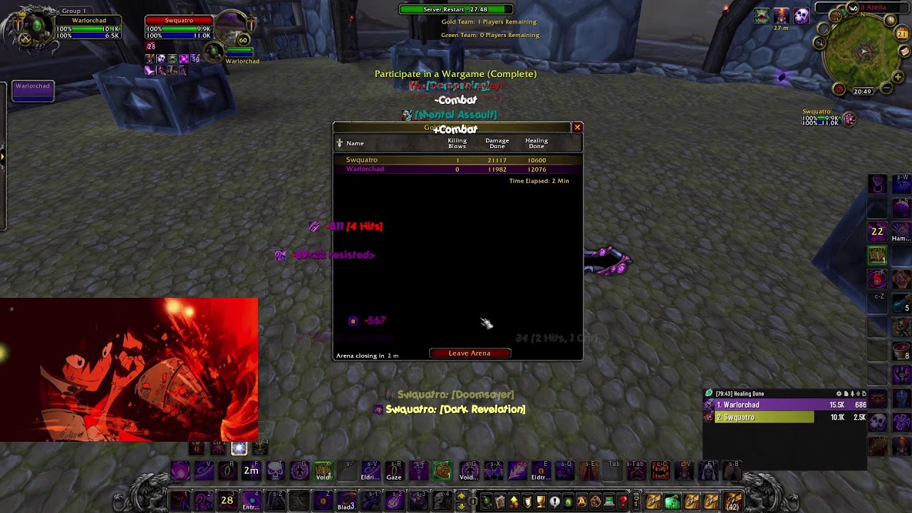 POR/ENG - Godblade Cultist Arena PvP - Conquest of Azeroth