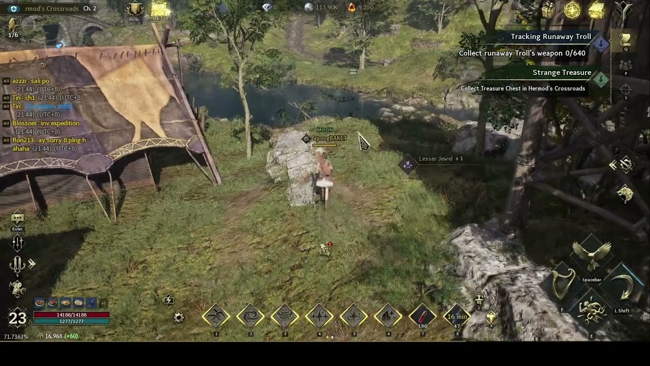 LEGEND OF YMIR -  LOCATION  TREASURE CHEST IN  HERMOD'S CROSSROADS