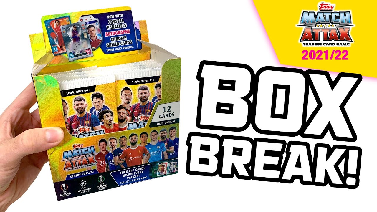 FULL BOX!! | Topps MATCH ATTAX 2021/22 | BOX BREAK (24 Packs!)