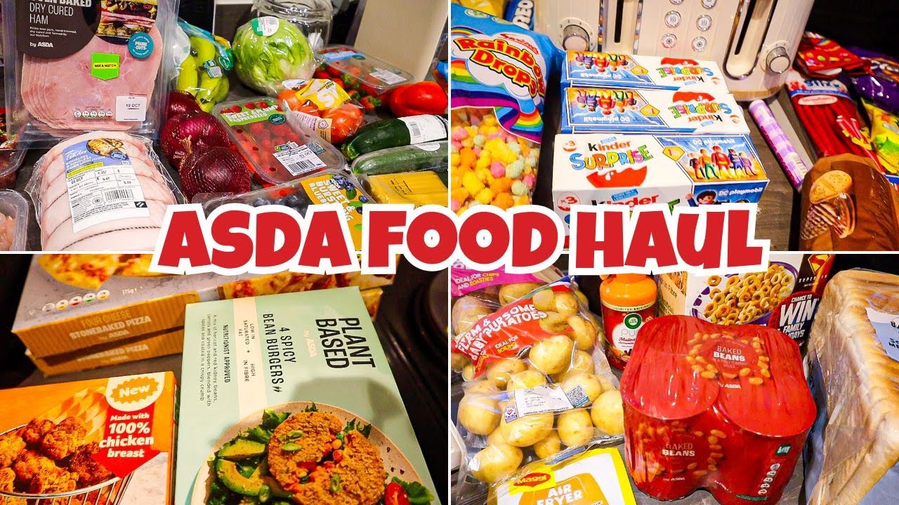 &pound;150 Asda Food Haul | UK Grocery Haul #ukvlogger #mumlifeuk