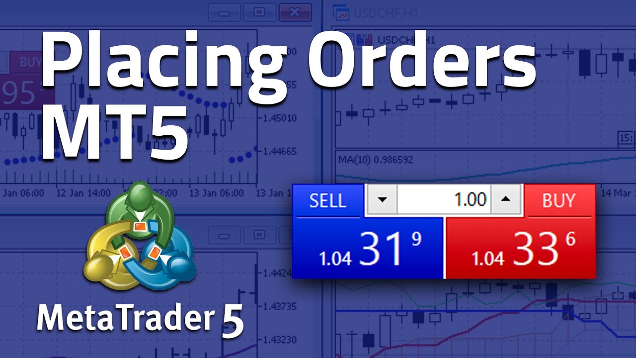Как размещать ордера в MetaTrader 5