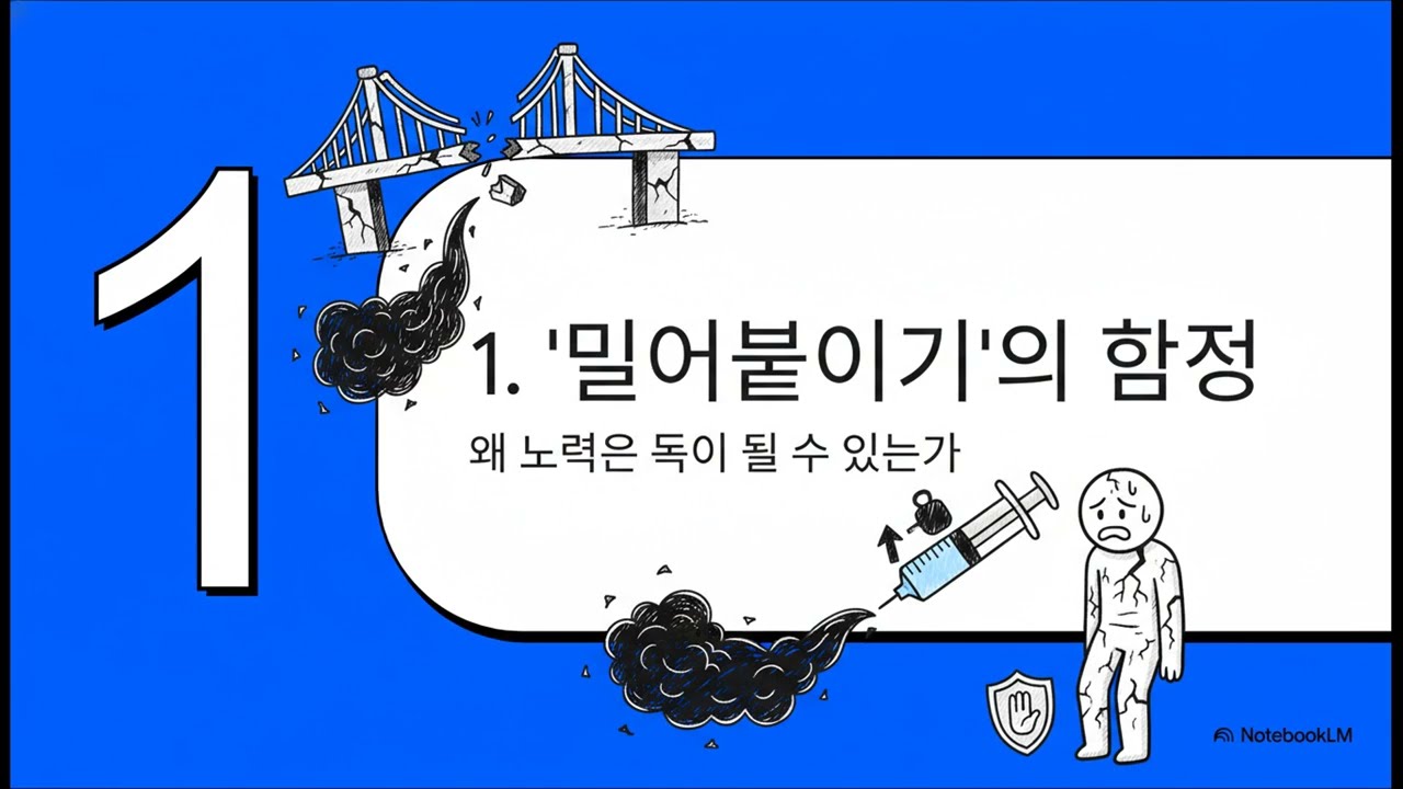 안 밀어붙이는 용기 _ 멈춤