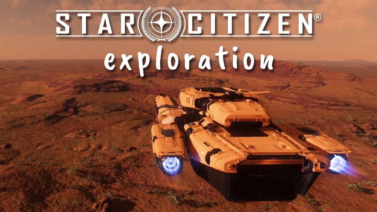 Star Citizen Relaxing Longplay - Peaceful Salvage and Exploration (No Commentary)