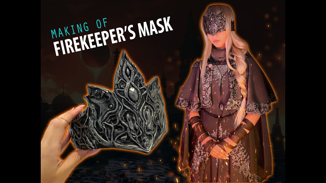 How I made my Firekeeper Mask - Dark Souls 3 Cosplay